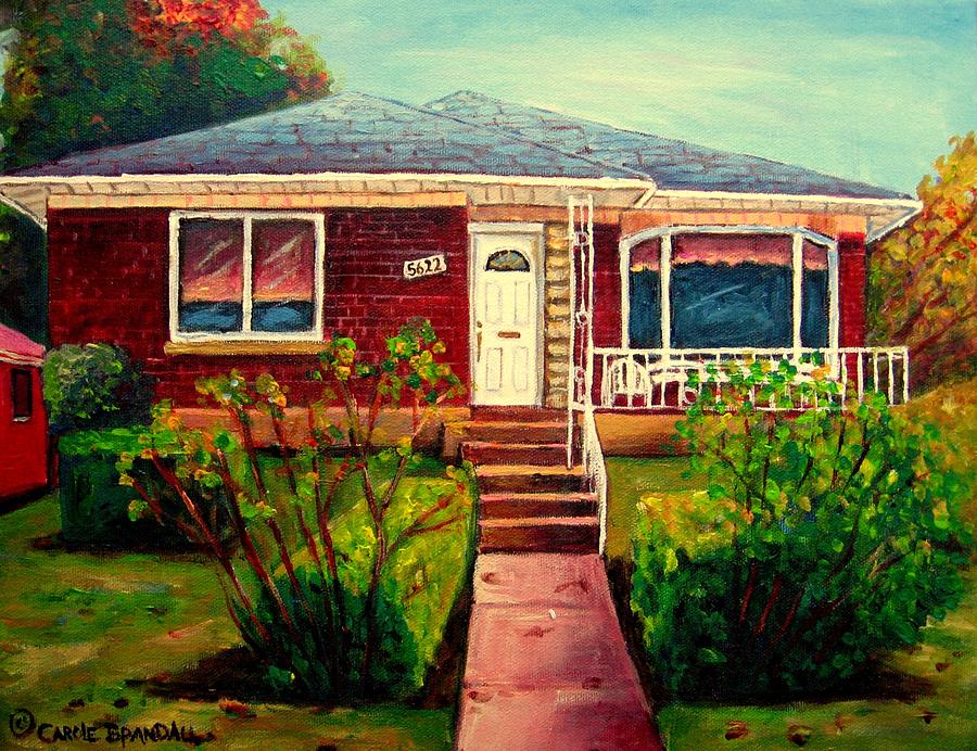 Your Home Commission Me Painting by Carole Spandau