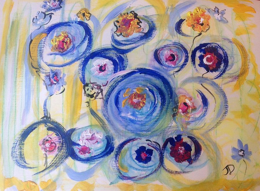 Your sunshine  Painting by Judith Desrosiers