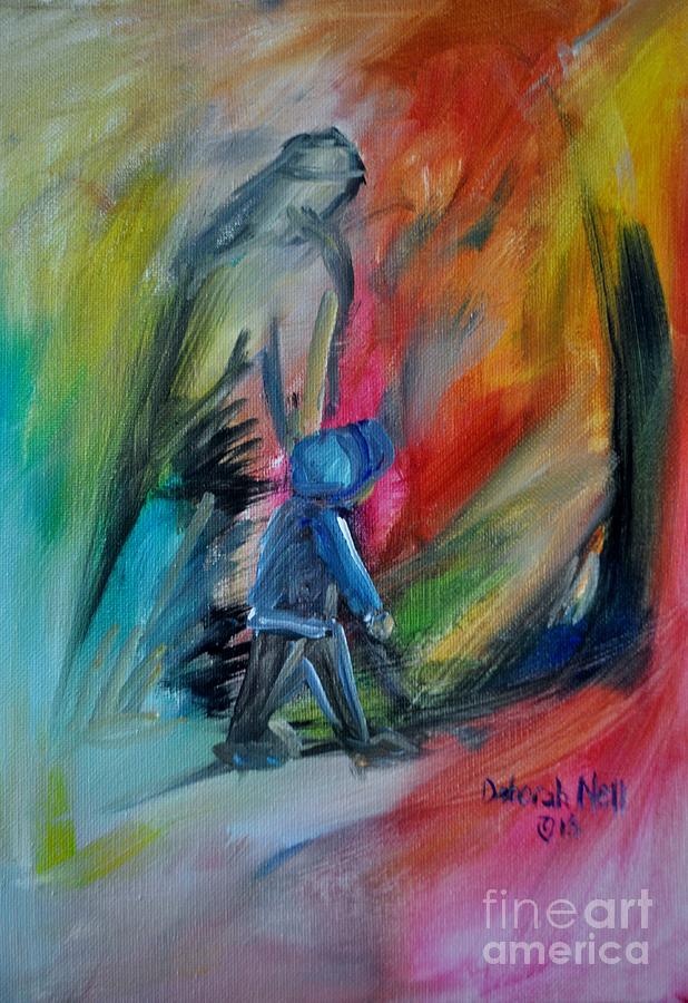 Youre Always With Me Painting by Deborah Nell