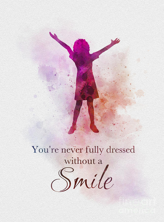 You're Never Fully Dressed without a Smile Vinyl Wall Decal Sticker Monroe Art 