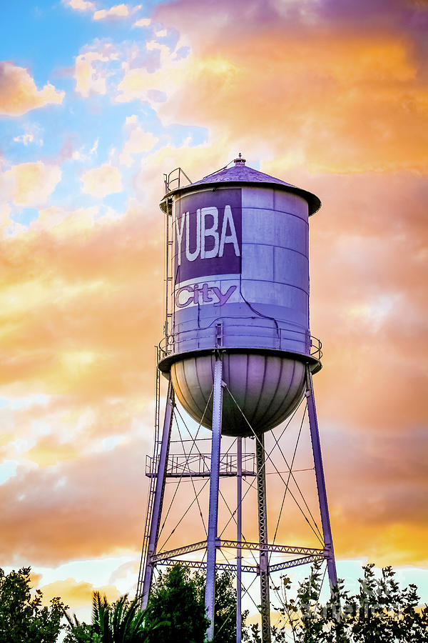 Yuba City Water Tower Photograph by Long Love Photography