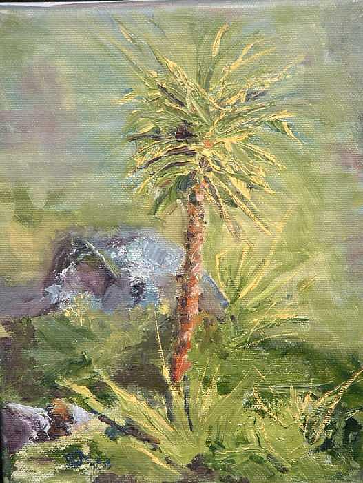 Yucca Painting - Yucca by Bryan Alexander Yucca Painting - Yucca by Bryan Alexander