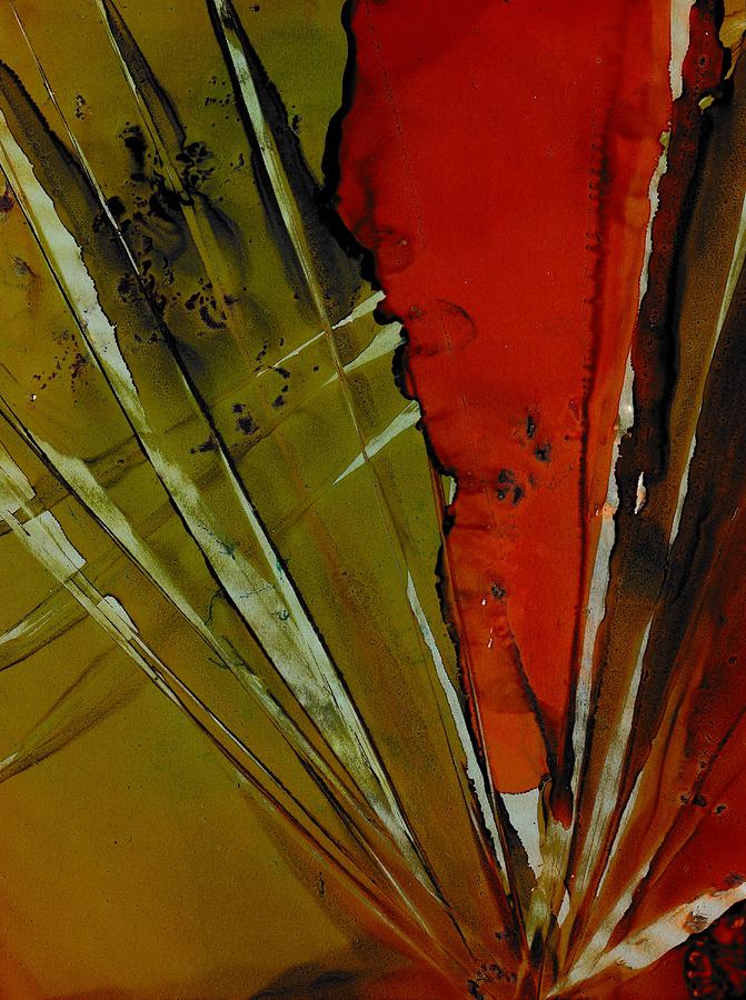 Abstract Painting - Yucca Inspired by Louise Adams