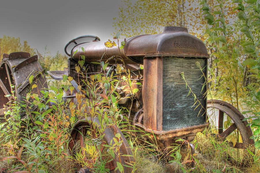 Yukon Tractor Photograph by Sam Amato