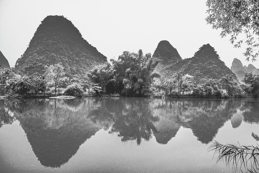 Yulong River scenery Photograph by Carl Ning