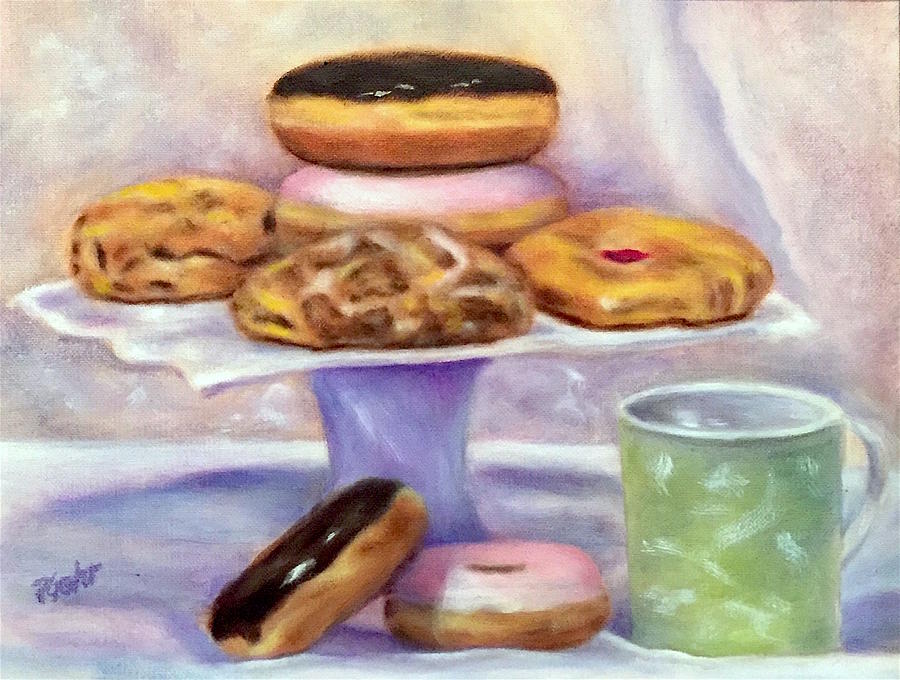 Yummy Painting by Dr Pat Gehr