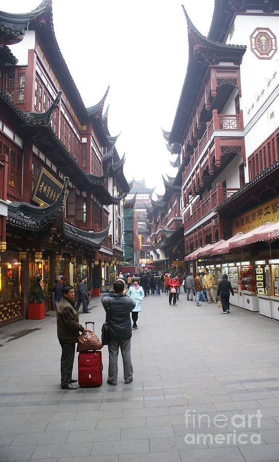 Yuyuan Marketplace 3 Photograph by Padamvir Singh