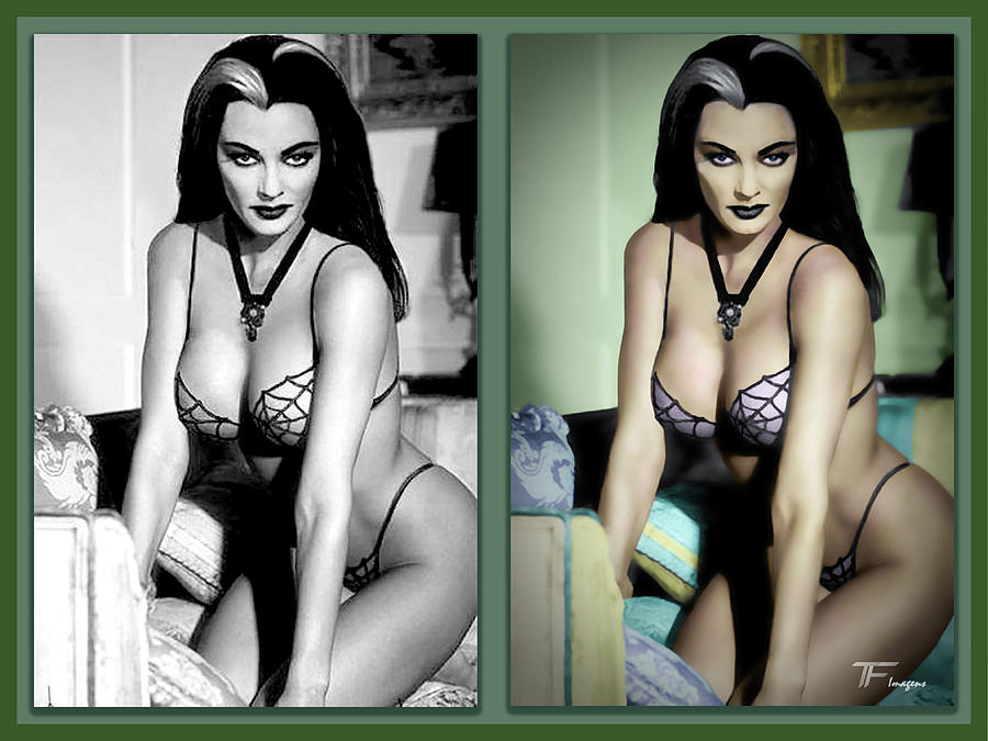 Yvonne De Carlo As Lily Photograph By Franchi Torres.
