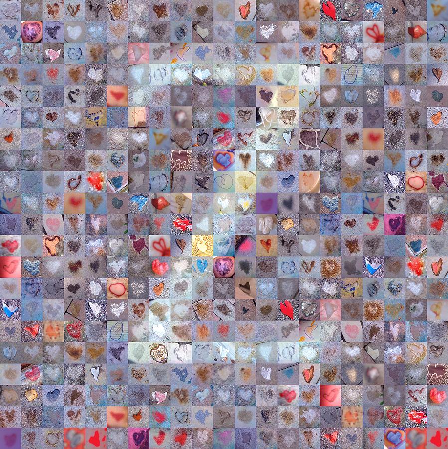 Z in Confetti Digital Art by Boy Sees Hearts