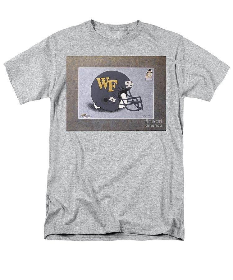 Wake Forest Helmet  Painting by Herb Strobino