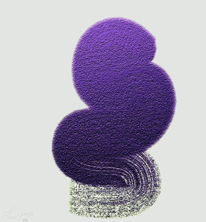 Abstract Digital Art - z1211a Poise 2 by Lawrence Nusbaum
