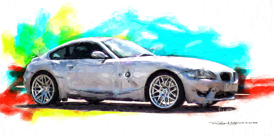 Z4 Coupe Digital Art by Roger Lighterness