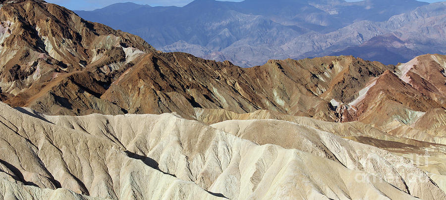 Zabriskie Point Death Valley  6280 Photograph by Jack Schultz
