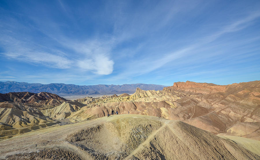 Zabriskie point, Death Valley Photograph by Asif Islam