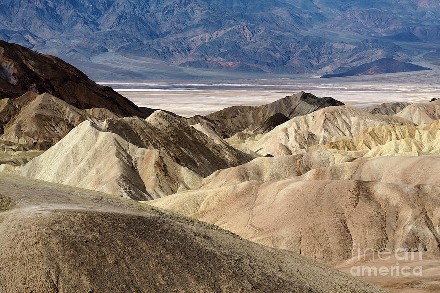 Zabriskie Point, Death Valley, California  Photograph by Patrick McGill
