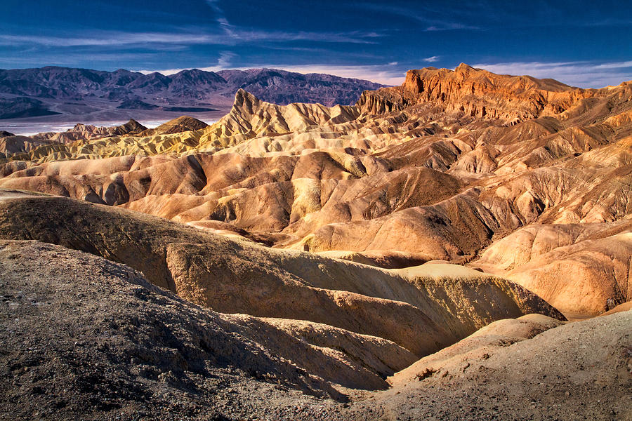 Zabriskie Point - Death Valley Photograph by Stuart Litoff