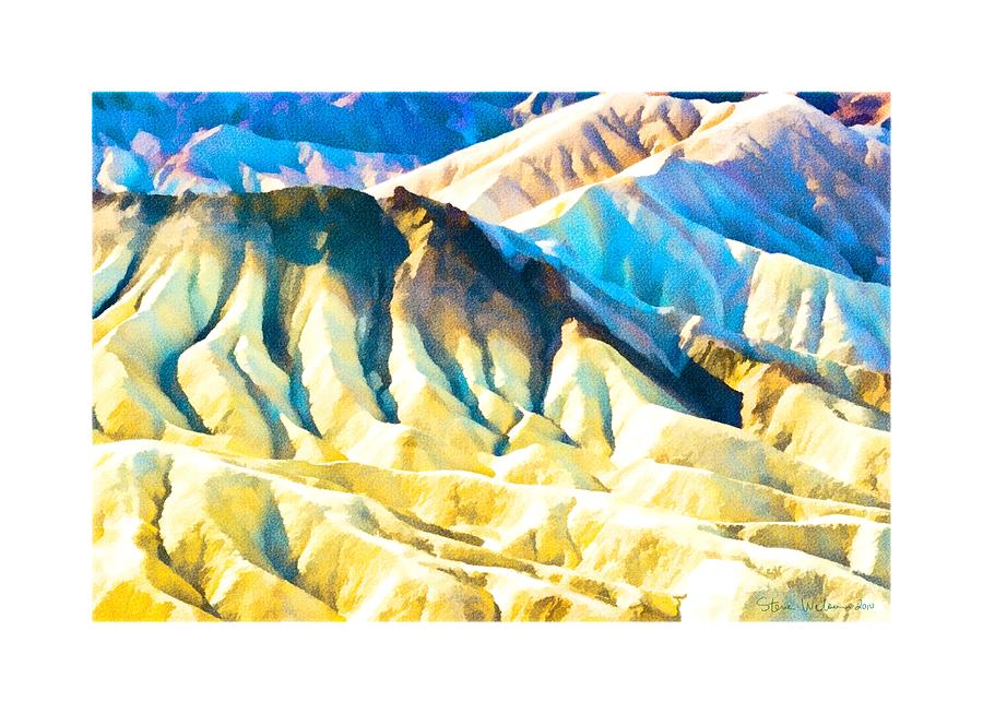 Zabriskie Point Digital Art by Steven Wilson - Pixels