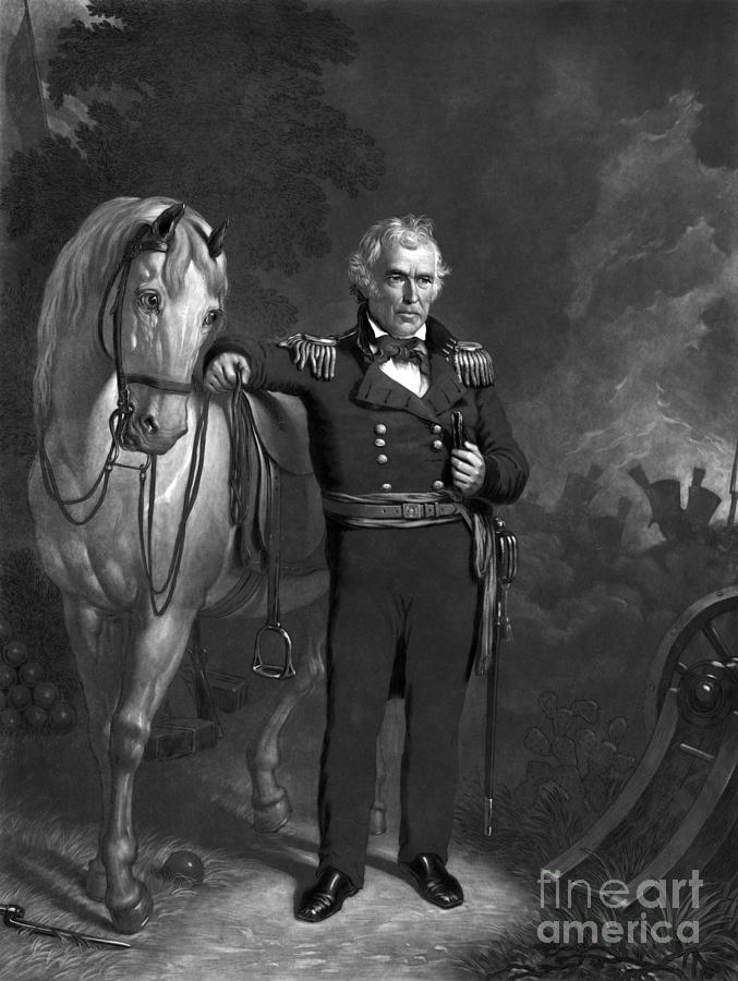 Zachary Taylor, 12th U.s. President Photograph By Science Source | Fine ...