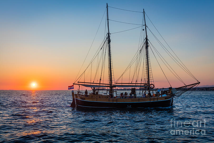 Zadar Ship Photograph by Inge Johnsson