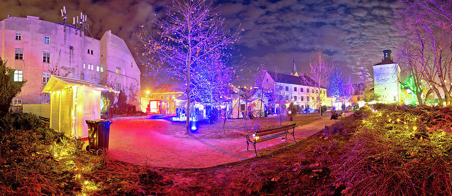 Zagreb upper town christmas market  Photograph by Brch Photography