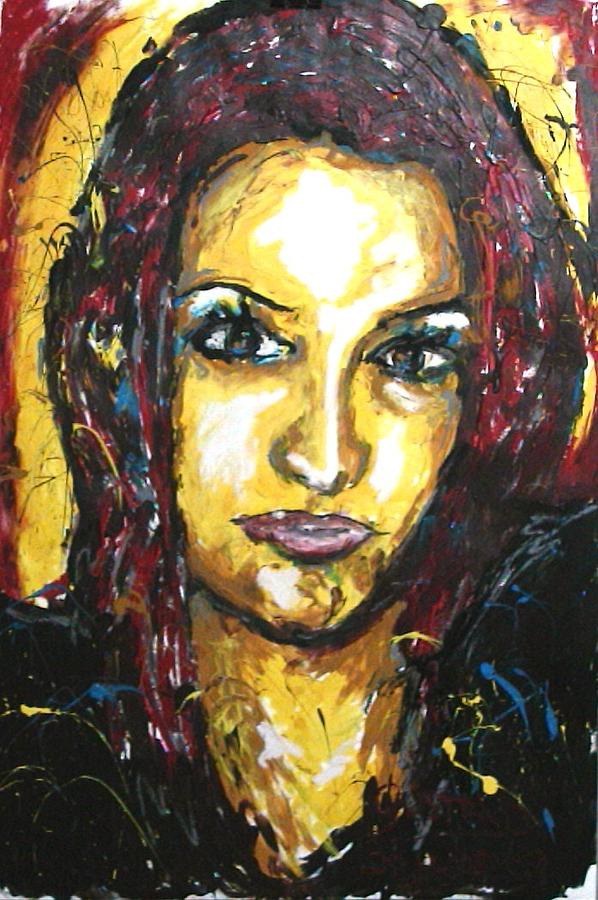 Zaida Painting by Gustavo Ramirez