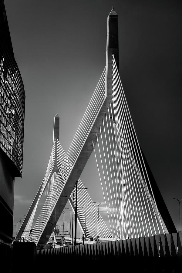 Zakim Bridge 3 - Boston Photograph by Joann Vitali