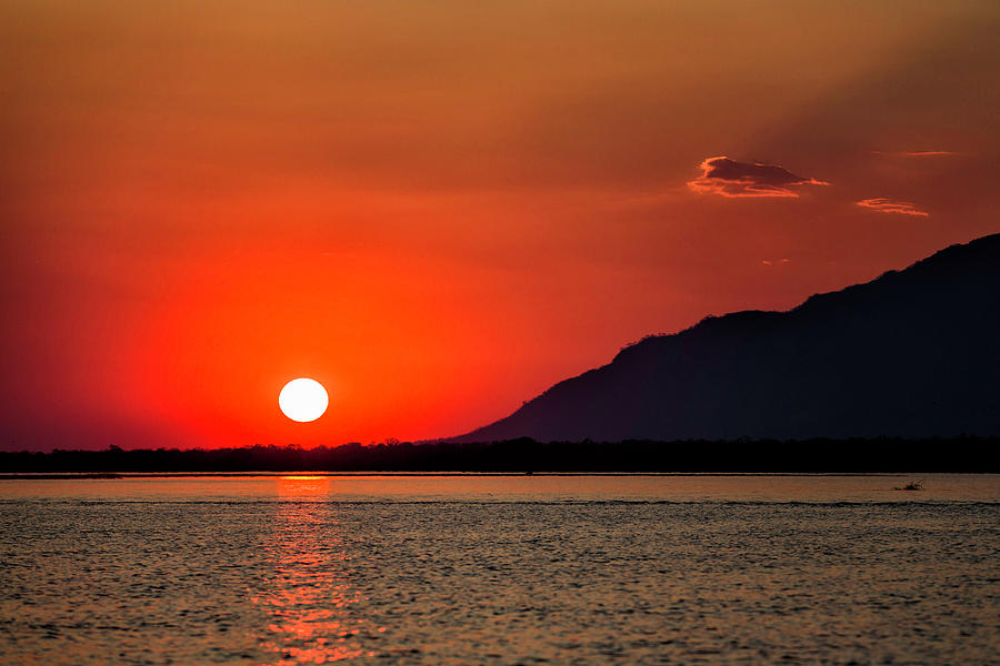 Zambezi River Sunset Photograph by Fran Gallogly