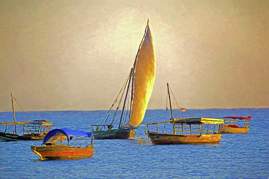 Zanzibar Harbor Photograph