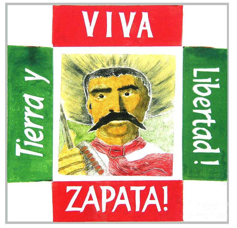 Zapata Mixed Media by Paul Helm