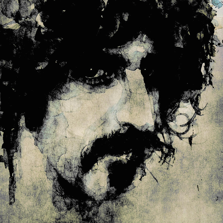 Frank Zappa Painting - Zappa by Paul Lovering