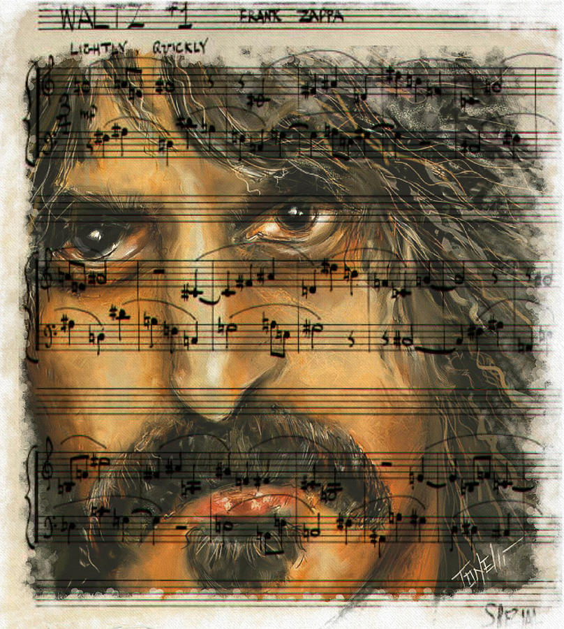 Zappa the Walz  Mixed Media by Mark Tonelli