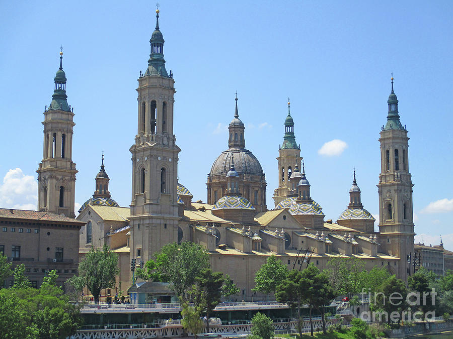 Zaragoza Cathedral 3 Photograph by Randall Weidner