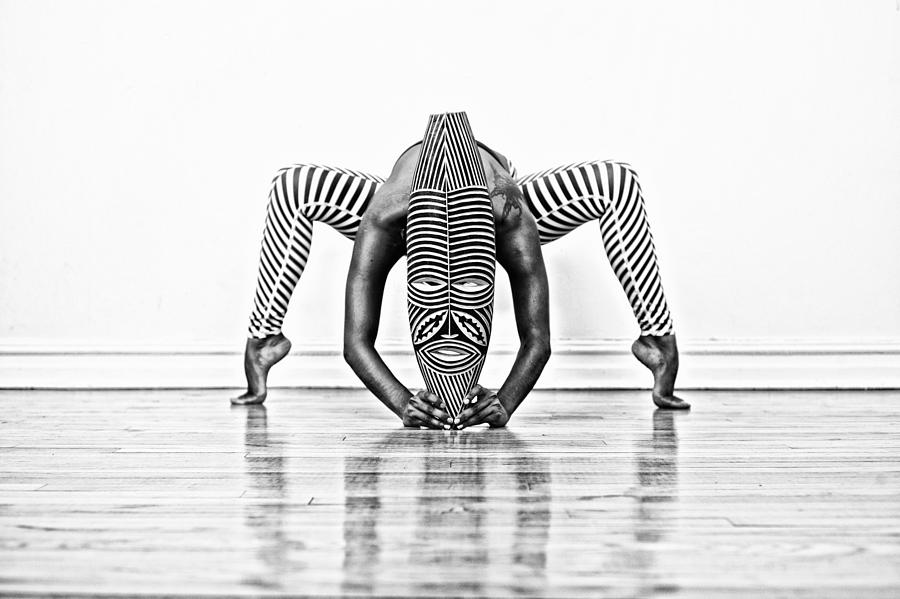 zebra masked dancer