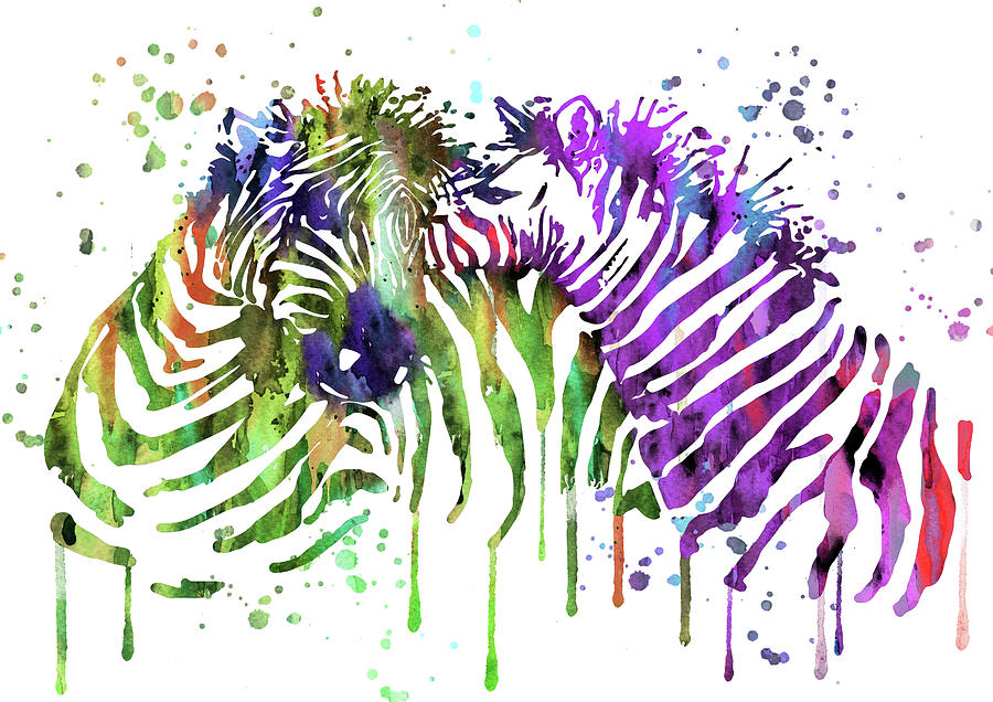 Zebra Painting by Art Galaxy | Fine Art America