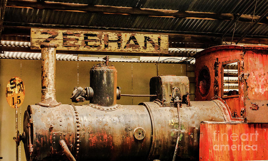 Retired Zeehan Railway Photograph by Lexa Harpell