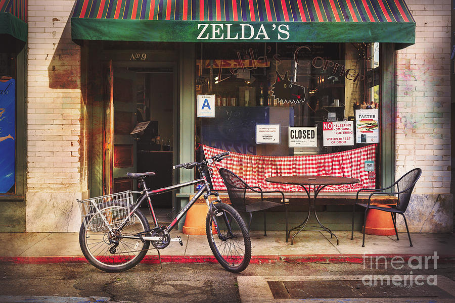 Zeldas Bicycle Photograph by Craig J Satterlee