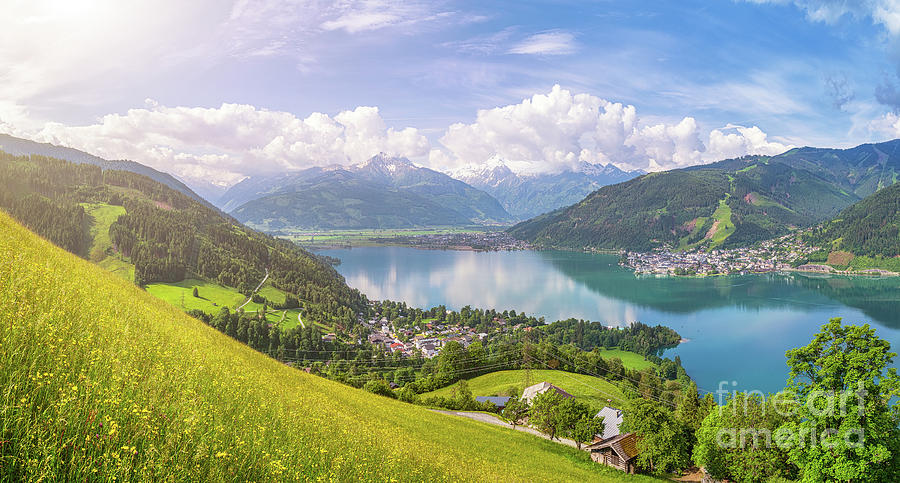 Zell am See - Alpine Beauty Photograph by JR Photography