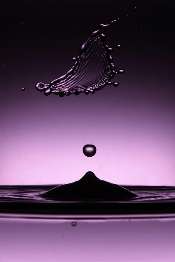 Still Life Photograph - Zen Balance. Water Splash by Dmitry Soloviev