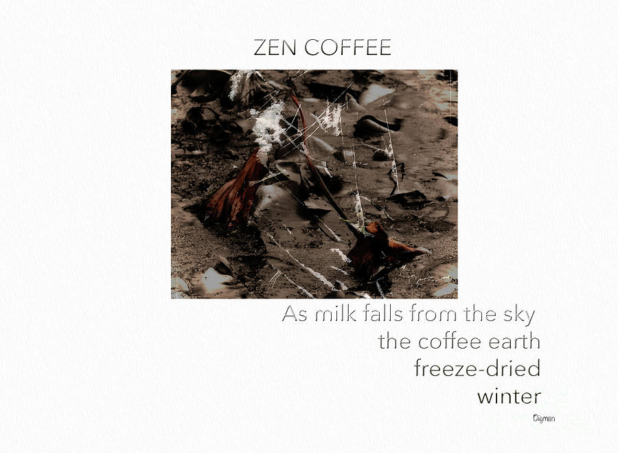 Zen Photograph - Zen Coffee by Steven Digman Zen Photograph - Zen Coffee by Steven Digman