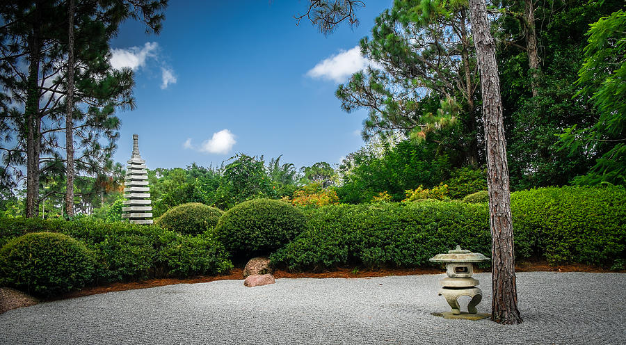 Zen Garden Photograph by Louis Ferreira