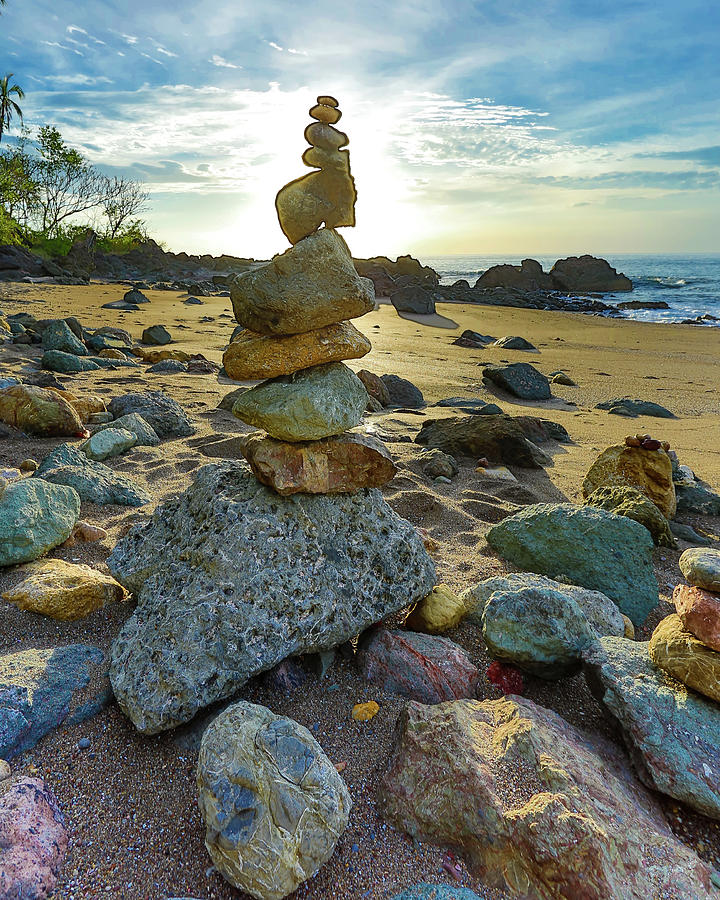 Zen Rock Balance Photograph by Dillon Kalkhurst