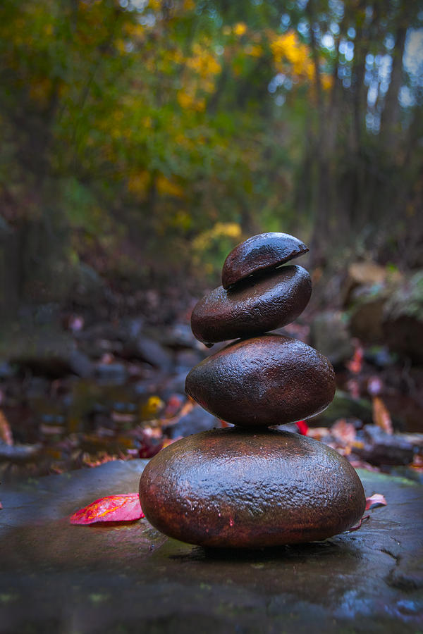 Zen Rocks I Photograph by Greg Waters