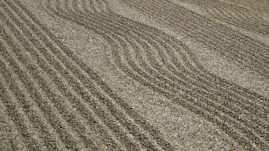 Zen sand garden Photograph by Elena Chukhlebova