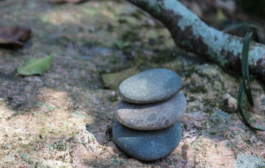 Zen Stones Photograph by Arlene Carmel