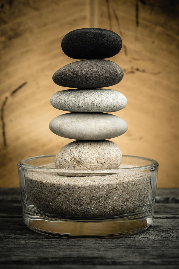 Zen Stones I Photograph by Marco Oliveira