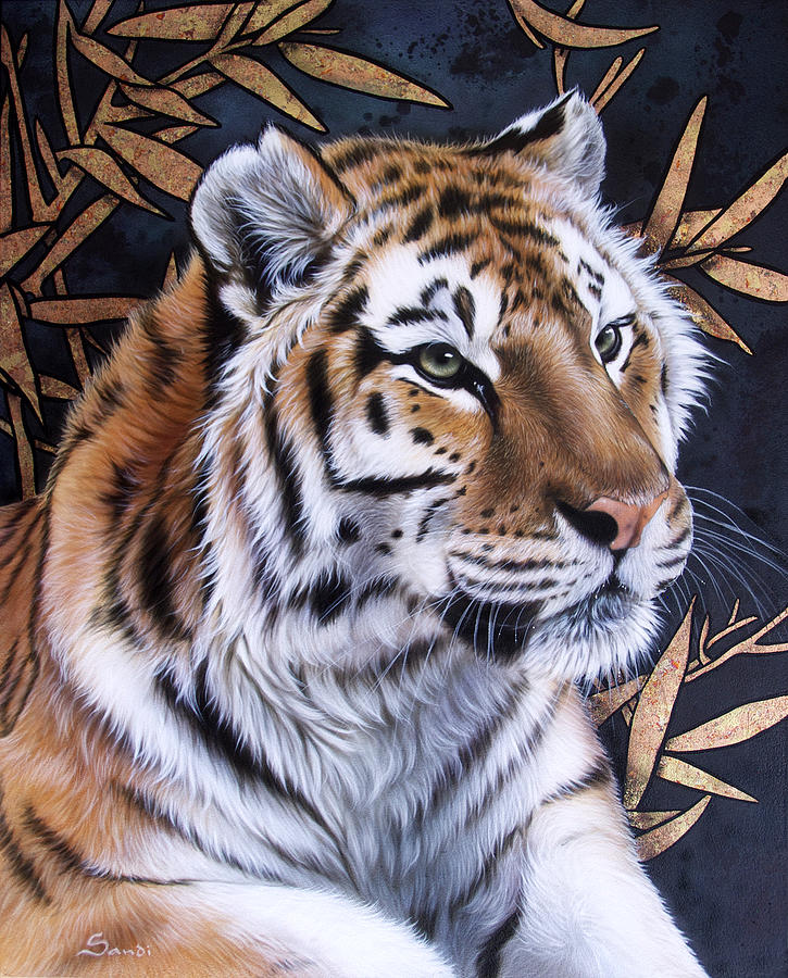 Wildlife Painting - ZEN Too by Sandi Baker