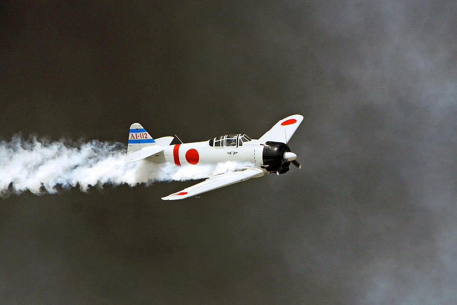Zero Against Smoke Photograph by Shoal Hollingsworth
