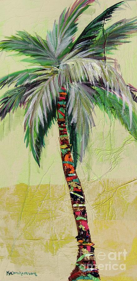 Zest Palm III Painting by Kristen Abrahamson