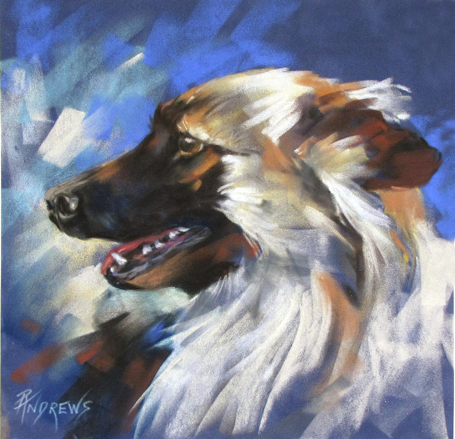 Zeus Painting by Rae Andrews