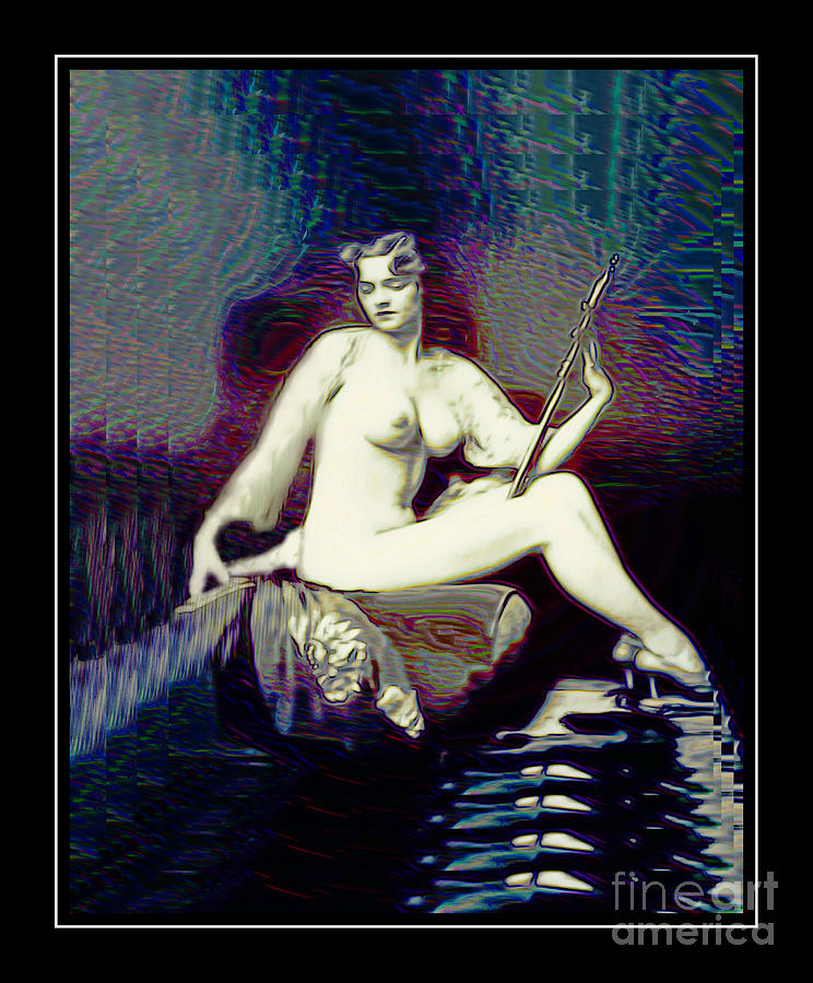 Ziegfeld Follies Girl - Dorothy Flood Digital Art by Ian Gledhill